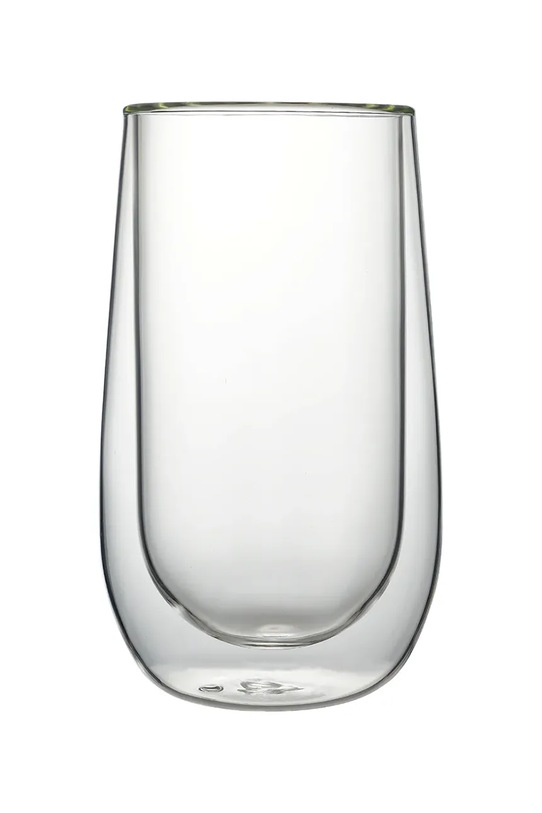 home & lifestyle zestaw szklanek Peter 400 ml 2-pack HTID5553.SR transparentny AA00