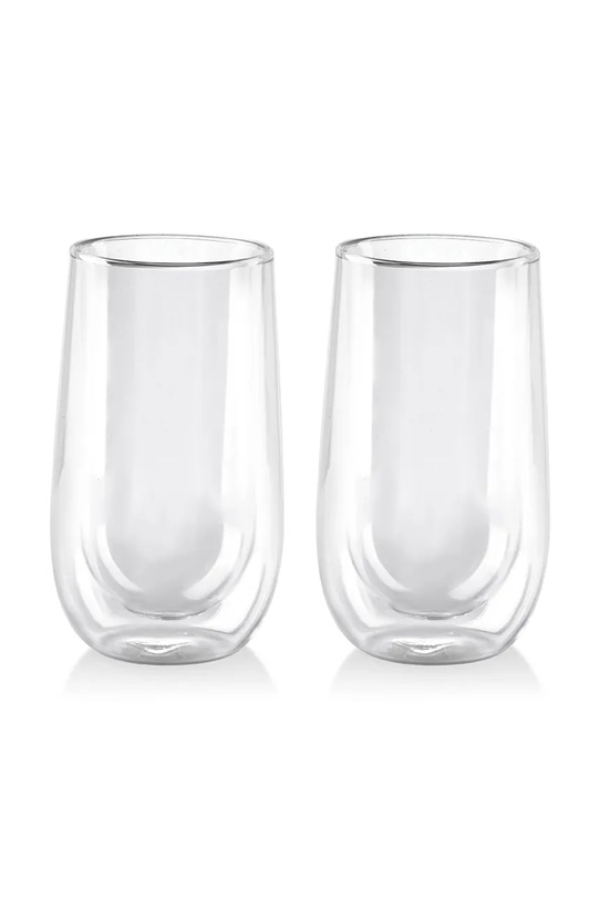 home & lifestyle zestaw szklanek Peter 400 ml 2-pack transparentny HTID5553.SR