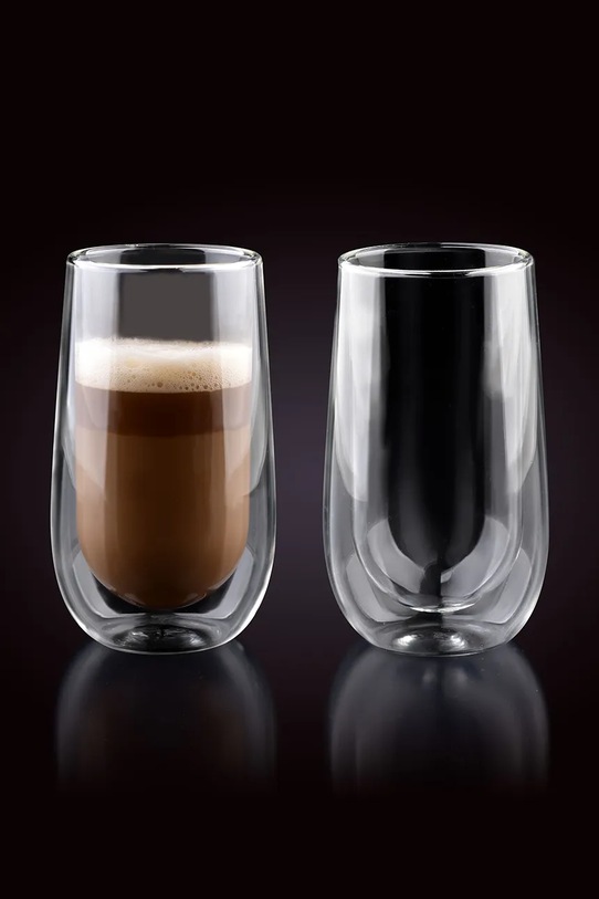 home & lifestyle zestaw szklanek Peter 400 ml 2-pack HTID5553.SR transparentny