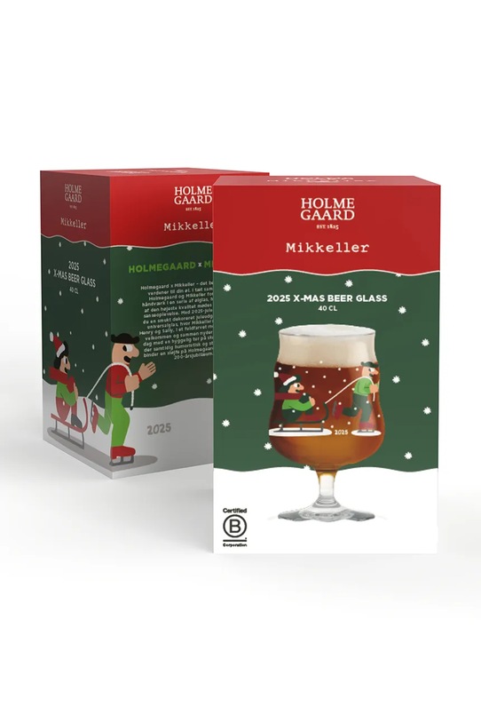 Kuchnia i bar Holmegaard szklanka do piwa Mikkeller 400 ml 4300546 transparentny