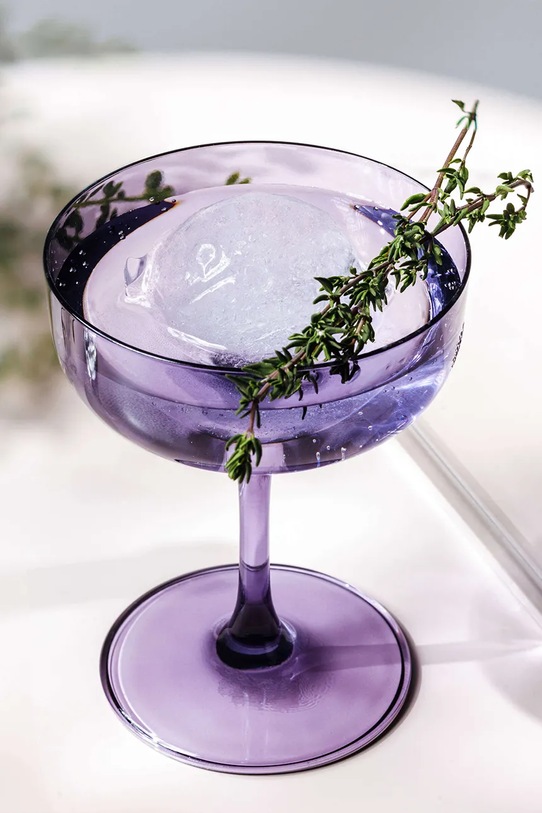 Набор бокалов для шампанского Villeroy & Boch Like Glass 100 ml фиолетовой 1951828210