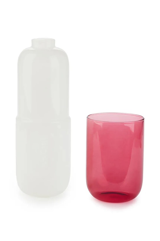 Balvi butelka i szklanka na wodę Water Pill 550 ml 28147 różowy AA00