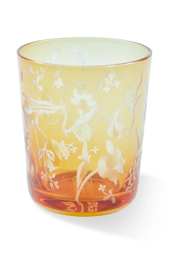 Kuchnia i bar Pols Potten zestaw szklanek scattered flower 8 x 9 cm 2-pack 140.230.233 pomarańczowy