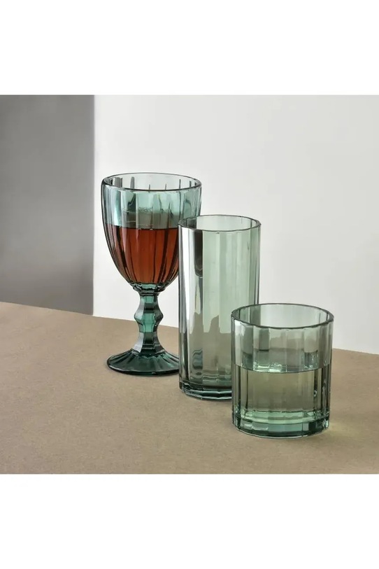 Affek Design zestaw szklanek Elise 310 ml 4-pack HTIA9148 zielony AA00