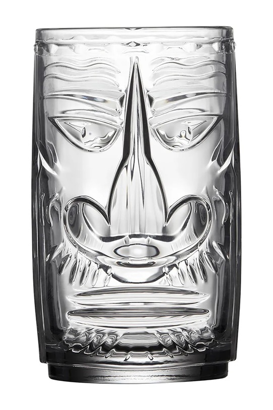 Lyngby zestaw szklanek do drinków Tiki 450 ml 4-pack 33783 transparentny AA00