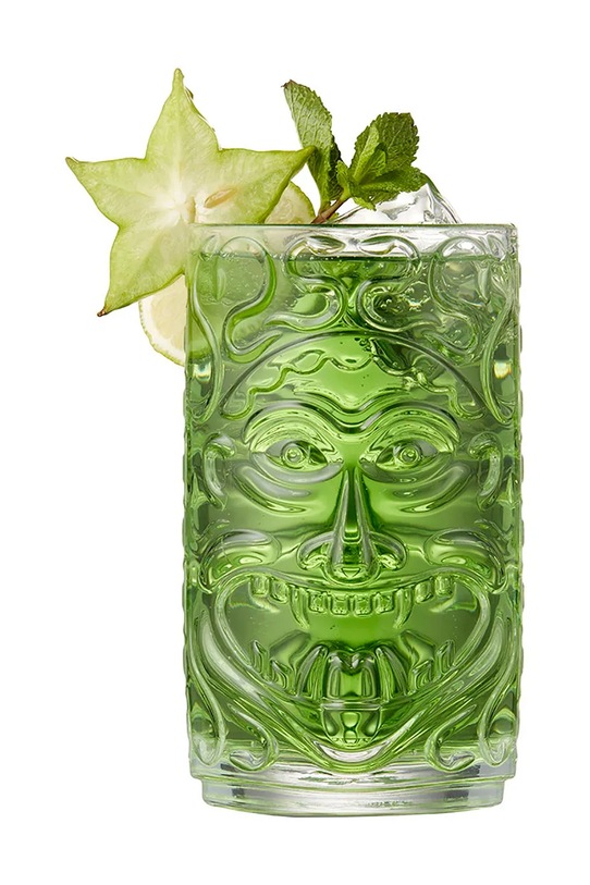 Lyngby zestaw szklanek do drinków Tiki 450 ml 4-pack transparentny 33783