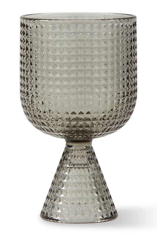 Pols Potten zestaw kieliszków do wina Rooftop 390 ml 4-pack 140.230.220 szary AA00