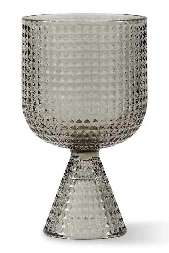 Pols Potten zestaw kieliszków do wina Rooftop 390 ml 4-pack 140.230.220 szary AA00