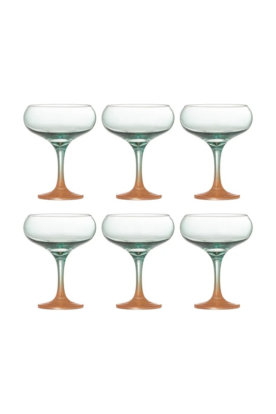 Набор бокалов для коктейлей Bloomingville Signe 270 ml 6 шт мультиколор 82068742