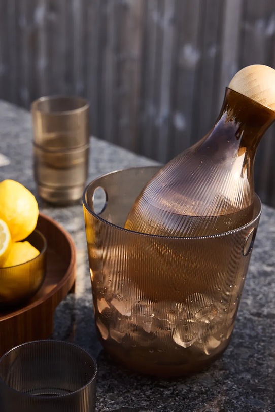 Sagaform zestaw szklanek 400 ml 5018741 brązowy AA00