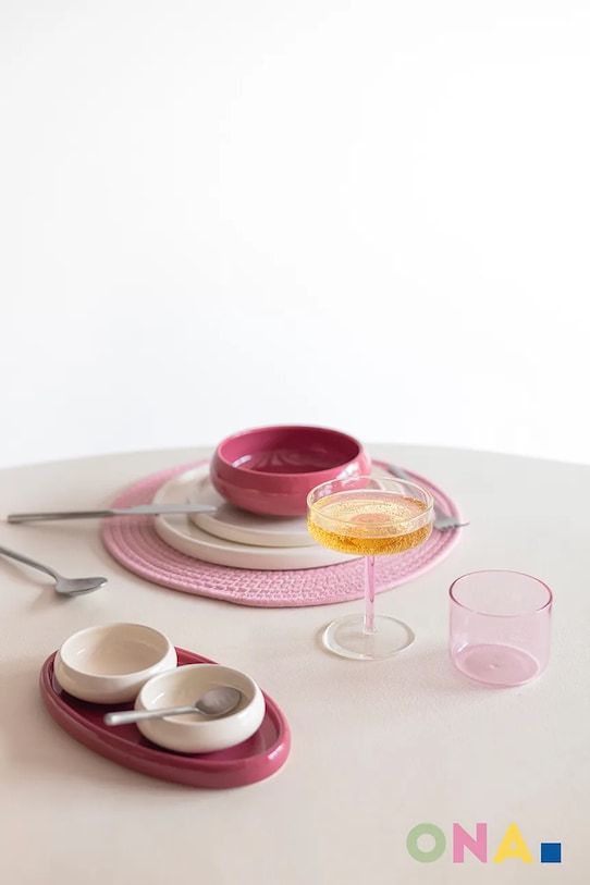 ONA zestaw kieliszków do szampana ze szkła 200 ml transparentny 707311