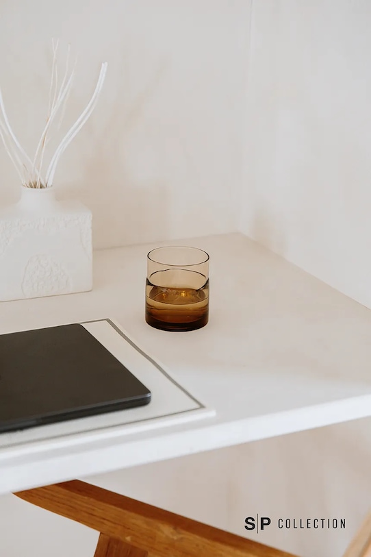 Kuchnia i bar S|P Collection zestaw szklanek ze szkła barwionego 315 ml 801041 żółty