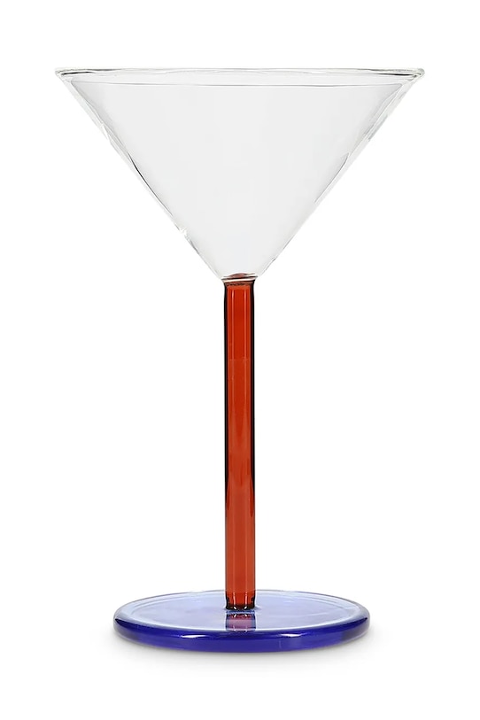 ONA set de pahare pentru cocktailuri din sticlă colorată 230 ml multicolor 704336
