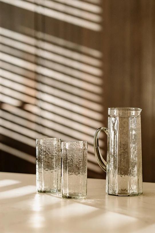 Kuchnia i bar S|P Collection zestaw szklanek ze szkła barwionego 450 ml 825301 zielony