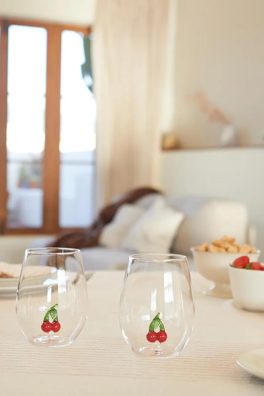 Balvi zestaw szklanek ze szkła borokrzemowego 500 ml 28125 czerwony AA00