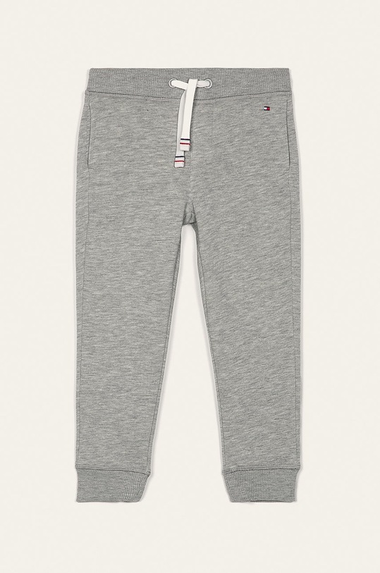 Tommy Hilfiger - Pantaloni copii 80-176 cm tricotaj gri KB0KB04139