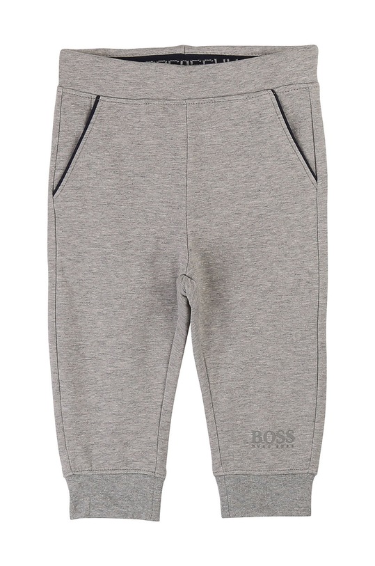 Boss - Pantaloni copii 62-80 cm tricotaj gri J04P01
