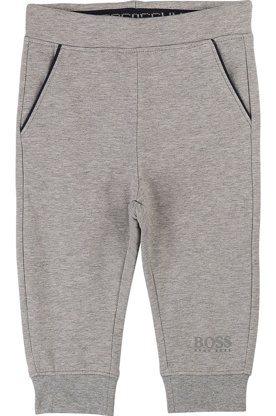 Boss - Pantaloni copii 92-98 cm tricotaj gri J04P01.92.98