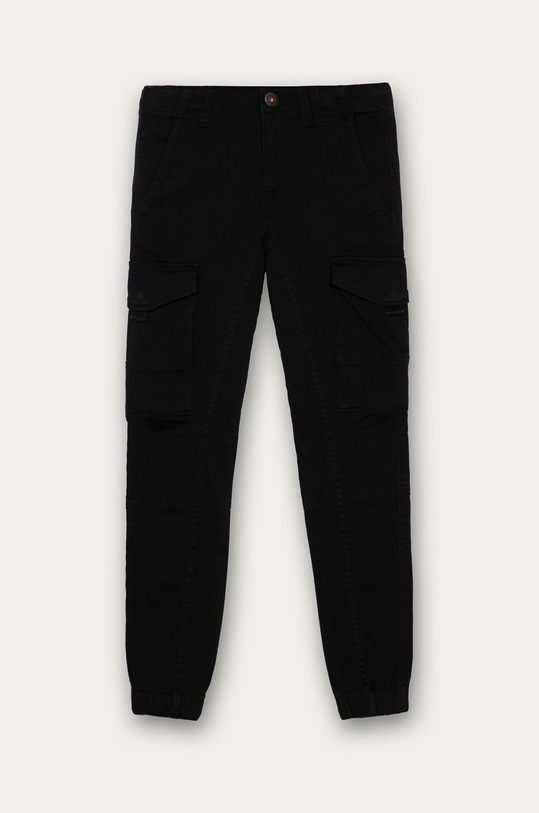 Jack & Jones - Дитячі штани 128-176 cm тканина чорний 12151646