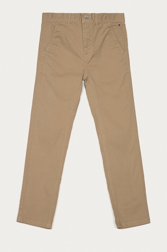 Детские брюки Tommy Hilfiger с эластаном бежевый KB0KB03972