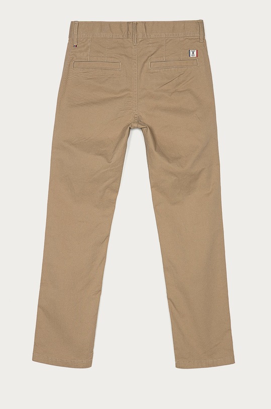 CHLAPEC Dětské kalhoty Tommy Hilfiger KB0KB03972 béžová