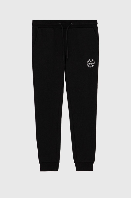 Jack & Jones Spodnie dziecięce dzianina czarny 12182767