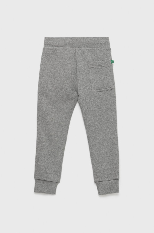 United Colors of Benetton spodnie dresowe bawełniane dziecięce 3J68CF01P.G.NOS szary AA00