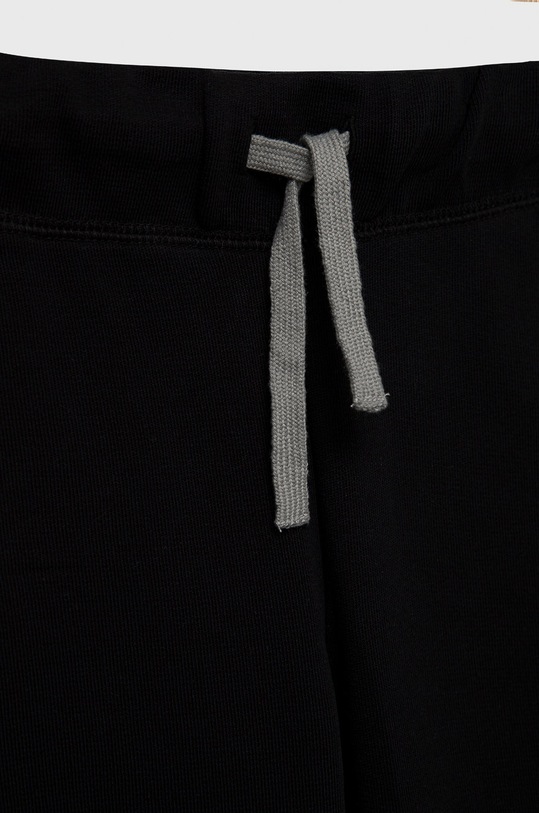 Băieți United Colors of Benetton pantaloni de trening din bumbac pentru copii 3J68CF01O.G.NOS negru