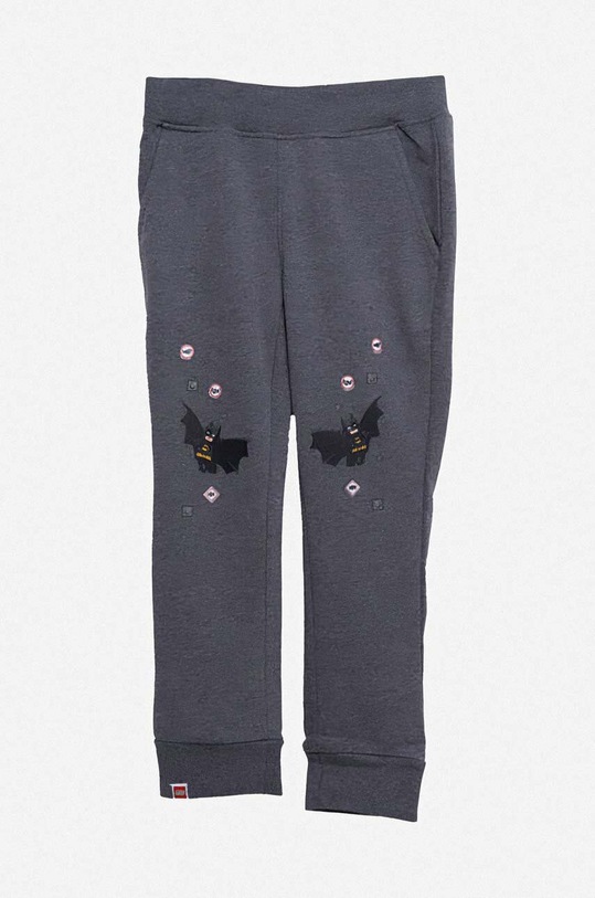 Detské bavlnené tepláky Lego bavlna sivá 12010649