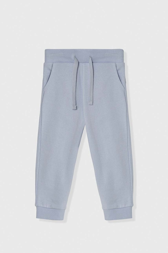 Detské bavlnené tepláky Guess bavlna modrá N93Q17.KAUG0.PPYH