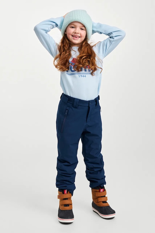 Dětské kalhoty Reima Sild látka námořnická modř 5100096B