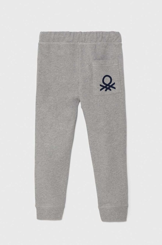 United Colors of Benetton pantaloni de bumbac pentru copii 3J68CF058.G.NOS gri AA00