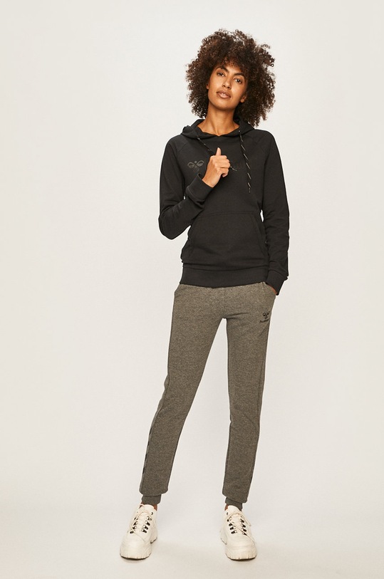 Hummel - Pantaloni sport 203925 gri AW19