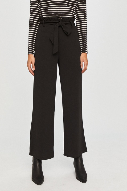 Vero Moda - Spodnie z elastanem czarny 10218438