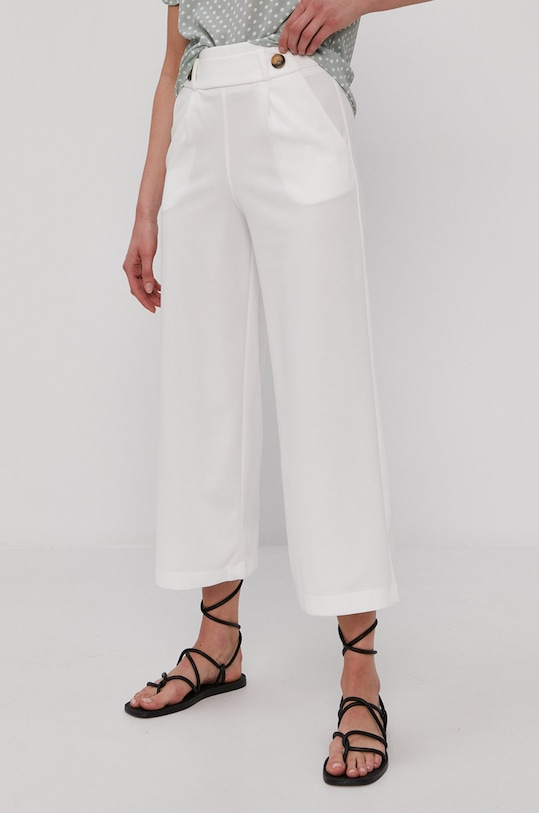 Jacqueline de Yong - Nohavice s elastanom biela 15208417