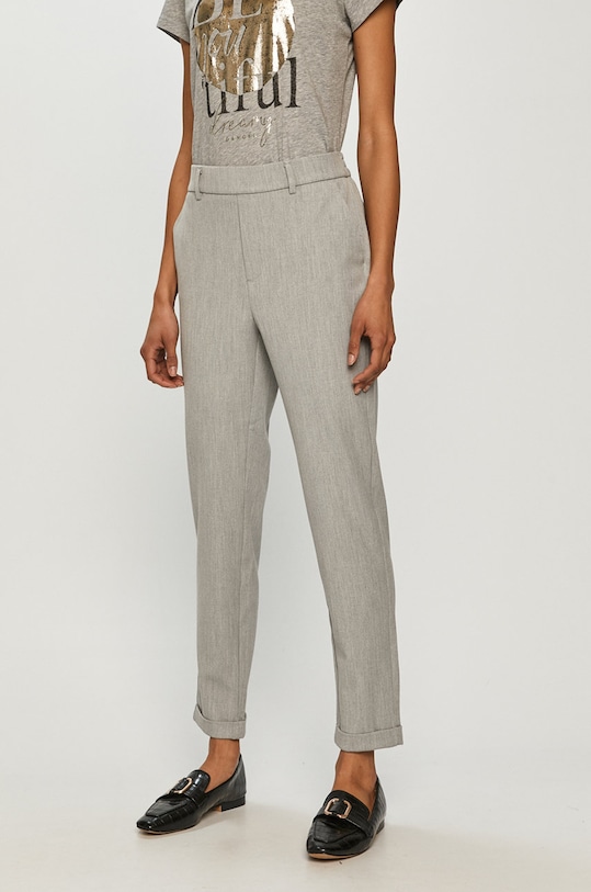 Vero Moda Spodnie z elastanem szary 10225280