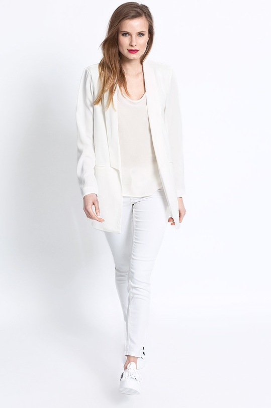 Vila - Nadrág Vicommit 14032799 fehér AA00