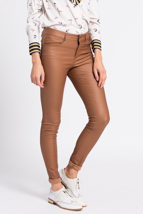 Vila - Spodnie brązowy 14036194