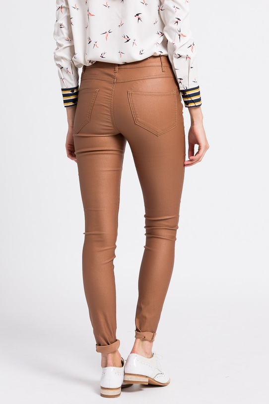 Odzież Vila - Spodnie 14036194 brązowy