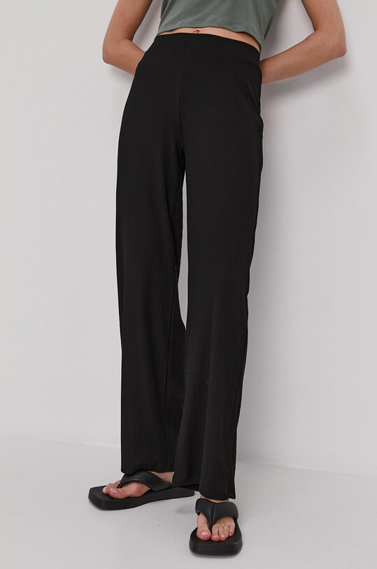 Only Pantaloni tricotaj negru 15202195