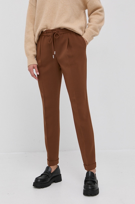 Boss - Nohavice látka hnedá 50427841.NOS