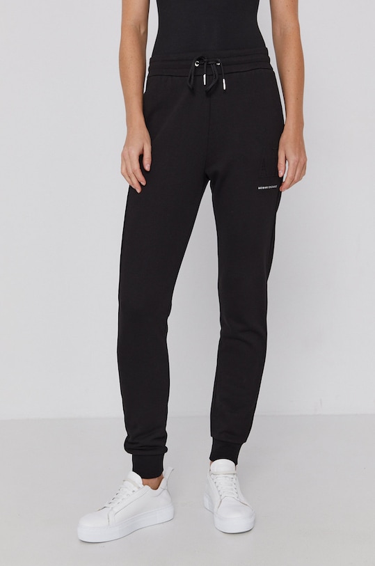 Nohavice Armani Exchange 8NYPFX.YJ68Z.NOS čierna AA00
