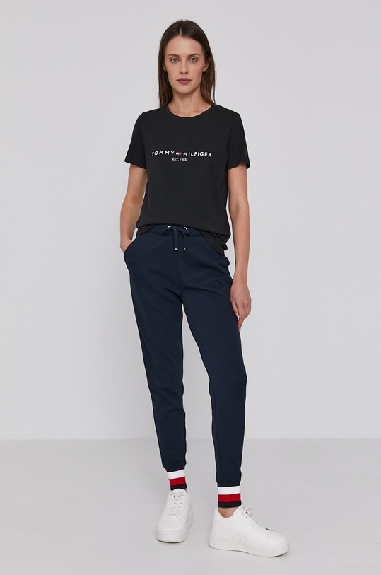 Kalhoty Tommy Hilfiger WW0WW24970.NOS námořnická modř AA00