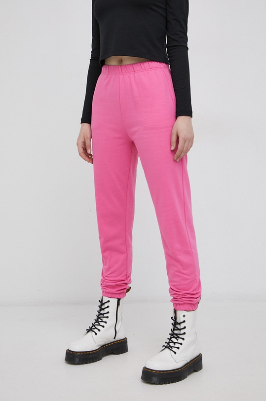 Only hlače bez uzorka ljubičasta 15241104.GinFizz