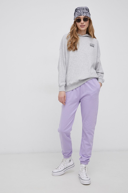 Only - Spodnie 15241104.Lavender fioletowy AA00