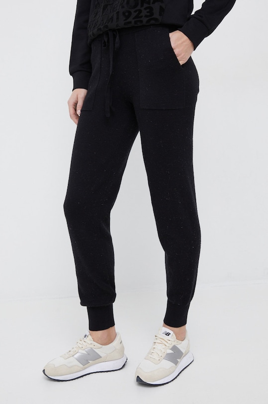 Vero Moda spodnie dresowe dzianina czarny 10270495.Black