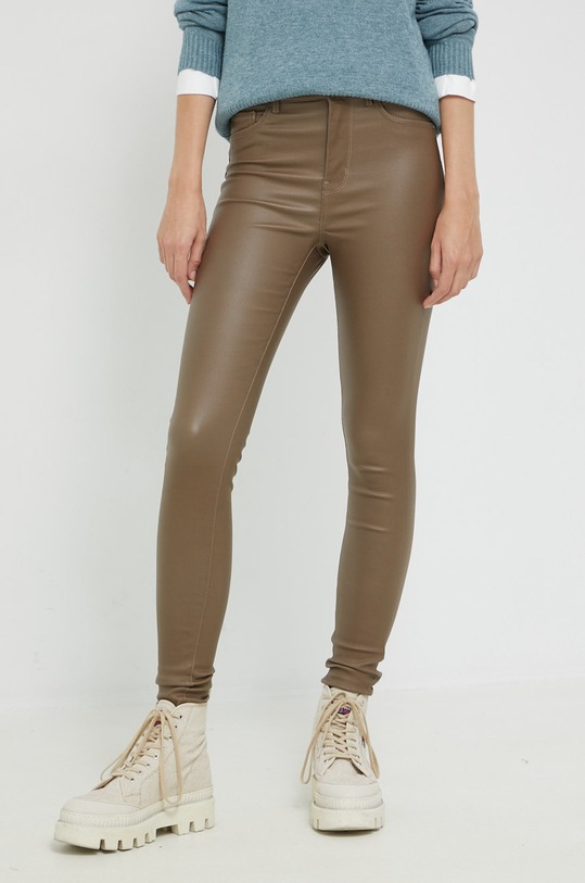 JDY spodnie 15211786.Walnut brązowy AA00