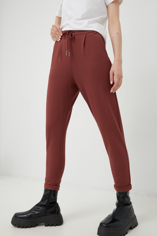 Only spodnie z elastanem brązowy 15115847.Sable