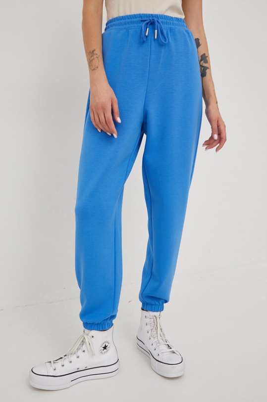 Only spodnie dresowe dzianina niebieski 15280354.SuperSonic