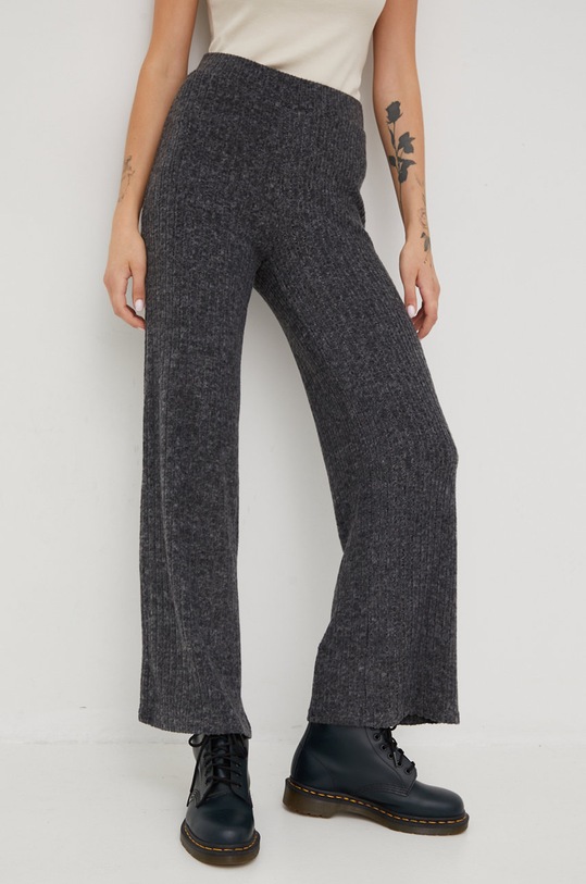 Only spodnie z elastanem szary 15227317.Black